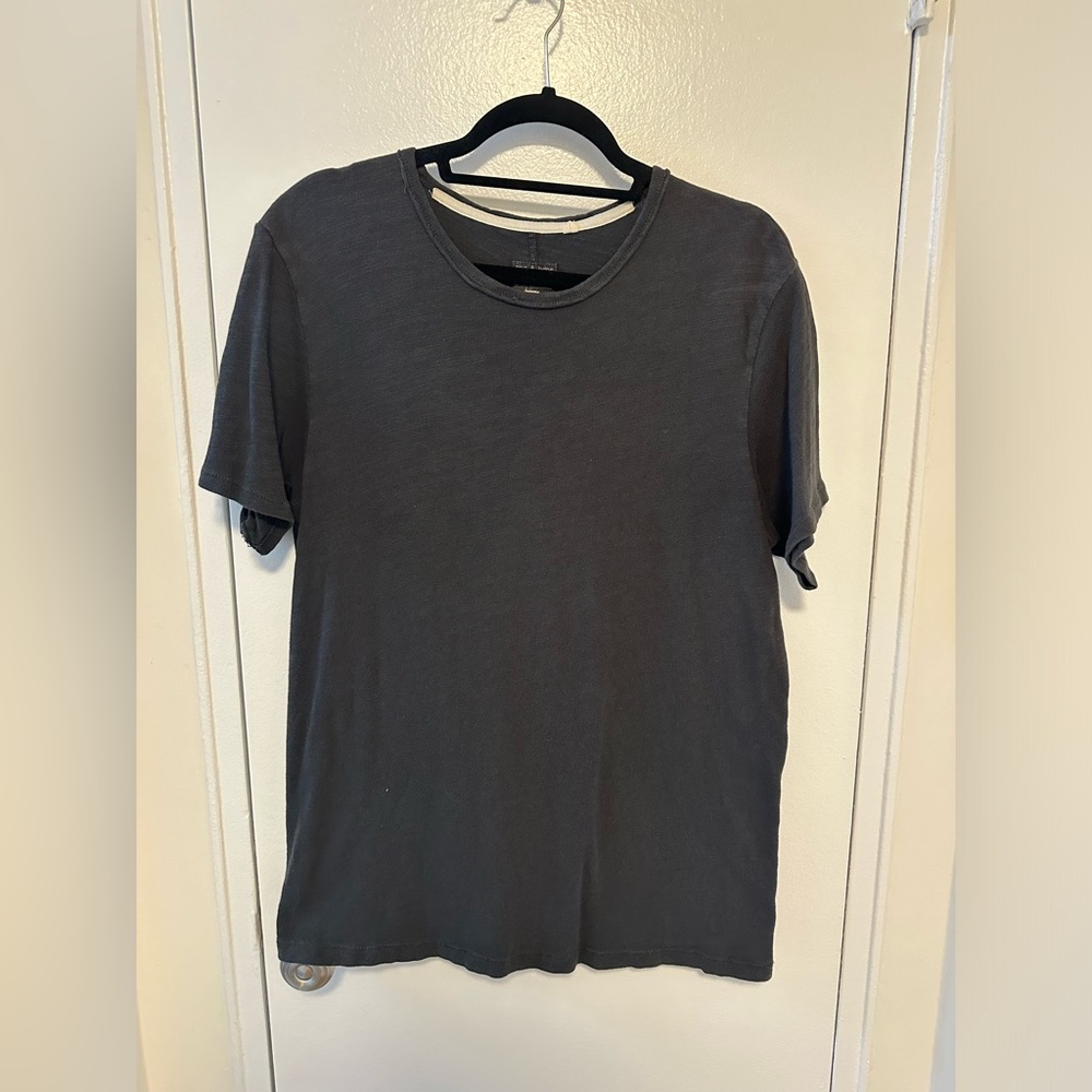Gray Rag & Bone Classic T-Shirt